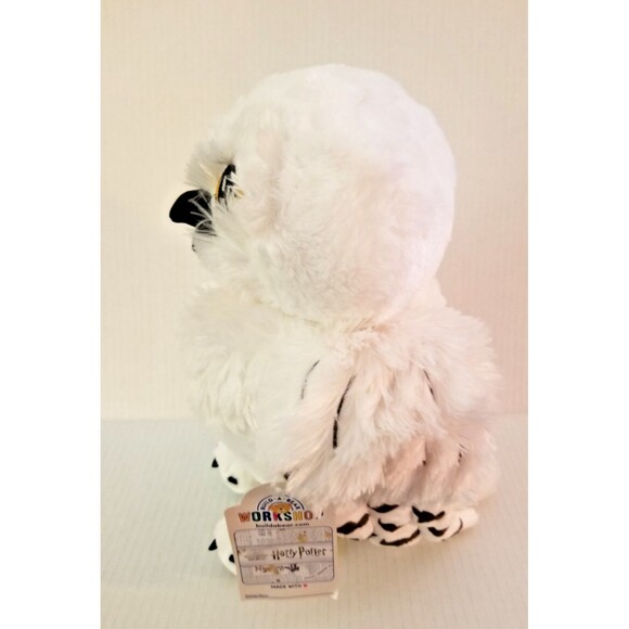 Harry Potter Build A Bear Hedwig Owl Stuffed Plush New with Tags Wizarding World - Picture 2 of 5